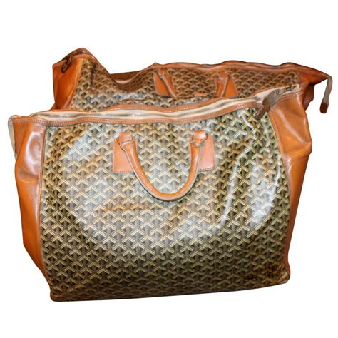 e goyard luggage vintage|real real goyard luggage.